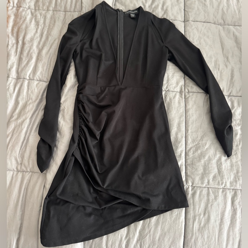 Stylestalker Elegant Black Long Sleeve Dress